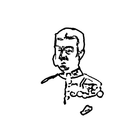 generated stencil from the portrait photo